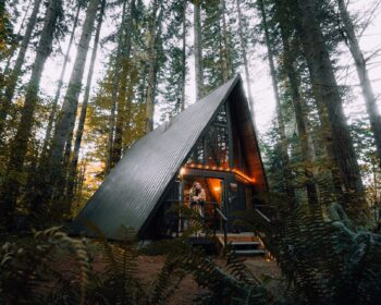Airbnb ubytování v lese