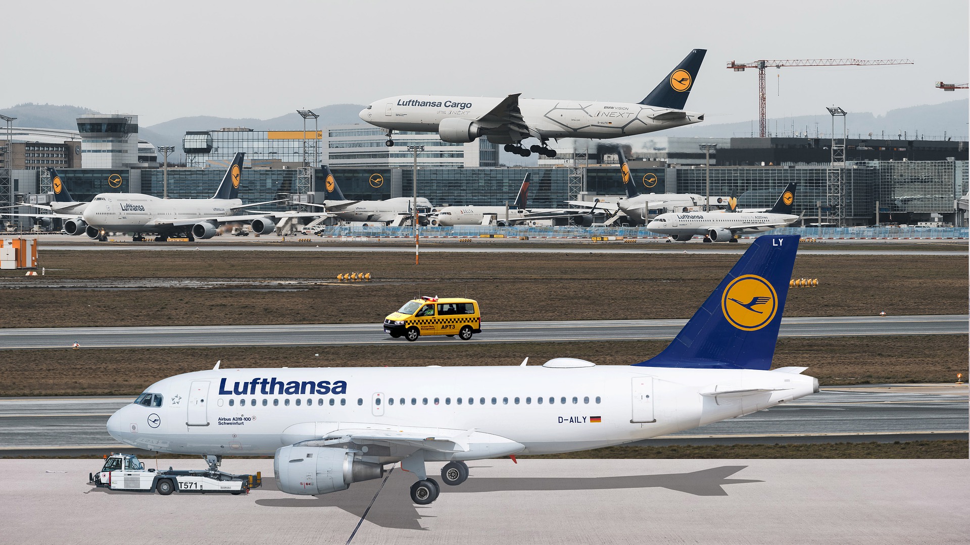 Lufthansa, letadlo