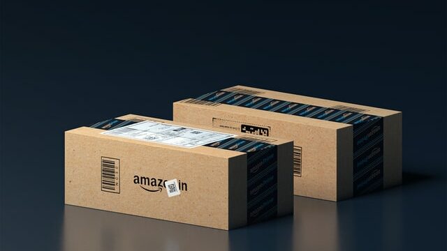 amazon, box, logo