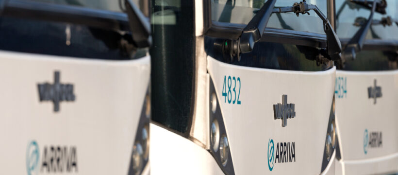 Arriva, autobus, náklady, doprava, ztráta